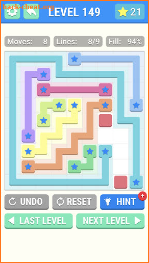 Connect the Dots - Color Link Moving Lines screenshot