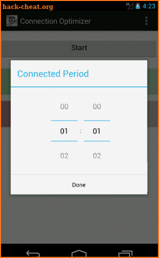 Connection Optimizer screenshot