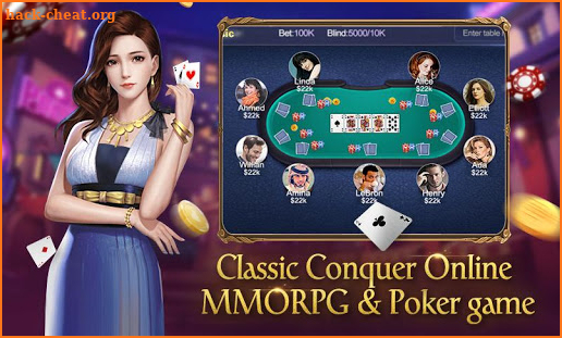 Conquer Online Poker Club screenshot