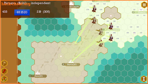 Conquicktory: turn-based strategy empire building screenshot