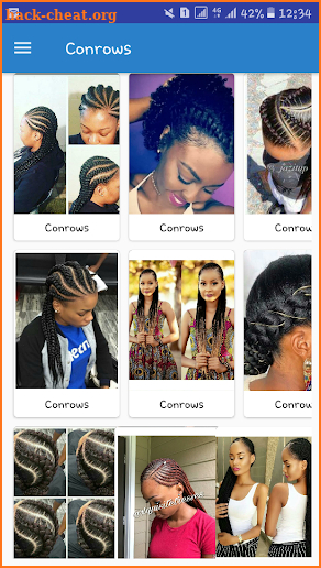 ConRows Hairstyles for Women 2018 screenshot