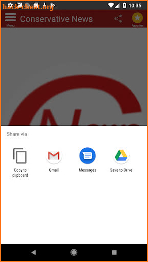 Conservative News - Mobile Conservative News screenshot