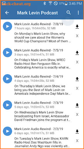 Conservative Podcasts screenshot