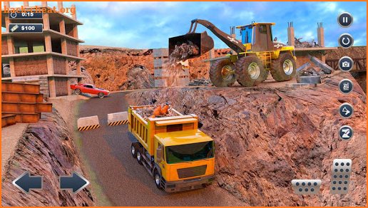 Construction Bulldozer Transport Simulator screenshot