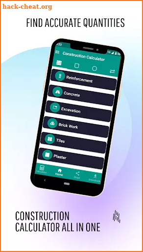 Construction Calculator All in One screenshot