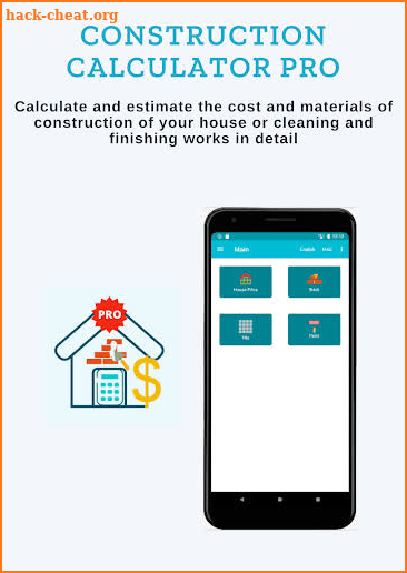 Construction Calculator Pro screenshot