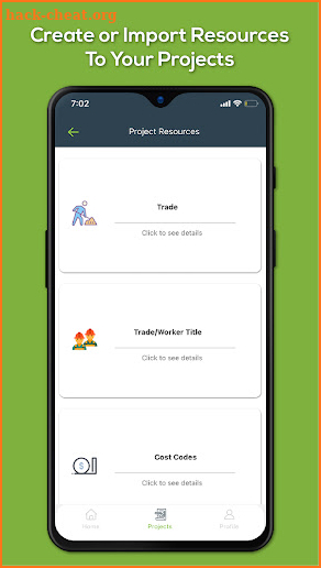 Construction Management App screenshot