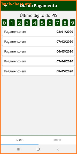 Consulta Benefício da Família: Valor e Extrato screenshot