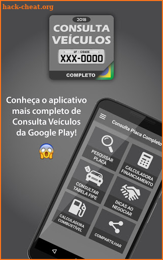 Consulta Placa de Veículos - Completo 2018 screenshot