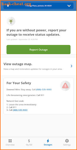 Consumers Energy screenshot