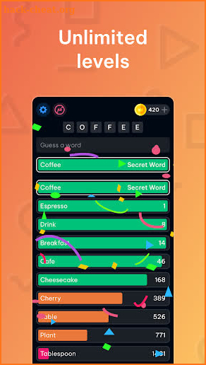 Contexto - AI Word Guess screenshot