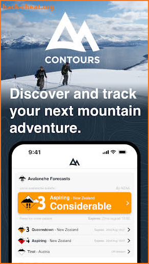 Contours: Ski Snowboard Tour screenshot