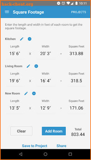 Contractor Calculator screenshot