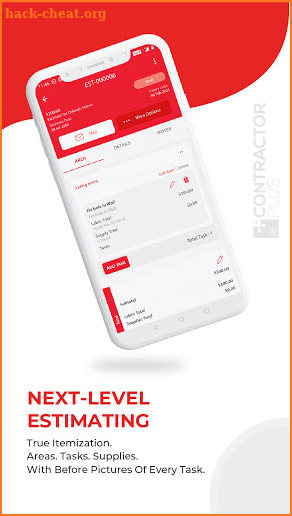 Contractor+: Estimate, Invoice, Project Management screenshot