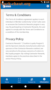 Contractor Rewards screenshot