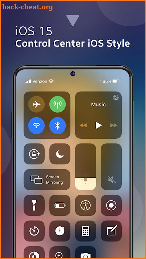 Control Center 15 - Widgets screenshot