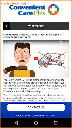 Convenient Care Plus screenshot