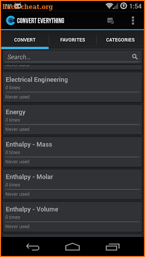 Convert Everything - Units screenshot