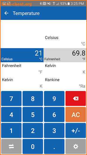 Convert Units Plus - Free App screenshot