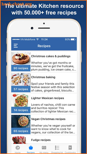 Cookbook - Cooking recipes screenshot