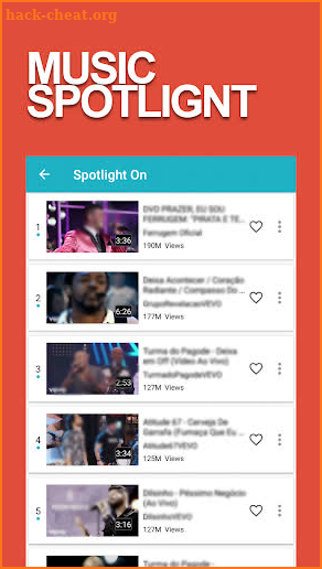 Cookie Music-Free Music Videos Player screenshot