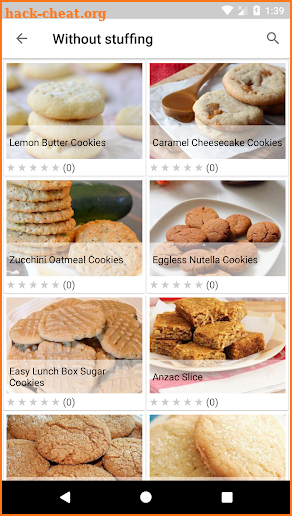 Cookie Recipes screenshot