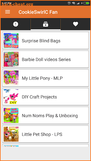 CookieSwirlC Toys Videos screenshot