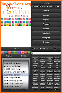 Cooking Calculator screenshot