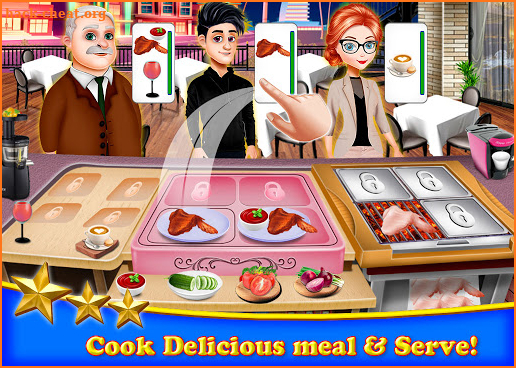 Cooking Crazy Chef Restaurant - Madness in Kitchen screenshot