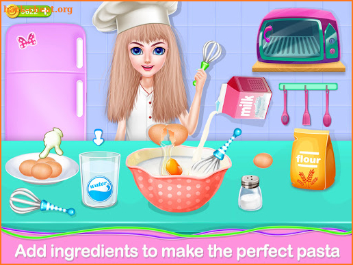 Cooking Pasta Food Maker - Kitchen Fever Game screenshot