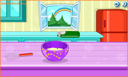 Cooking Rainbow Birthday Cake screenshot