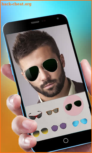 Cool Beard & Mustache Photo Editor-Man Hairstyles screenshot