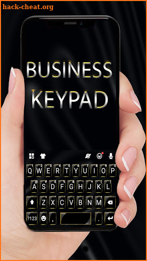 Cool Business Keypad Keyboard Theme screenshot