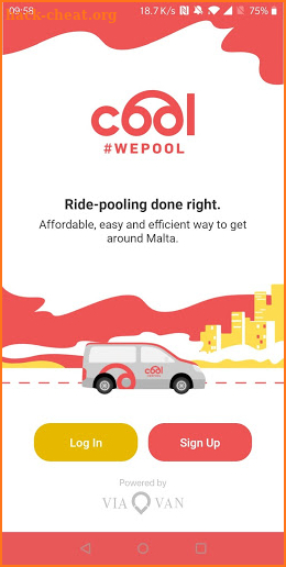 Cool Ride-Pooling screenshot