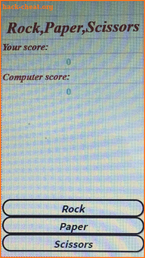 Cool Rock,Paper,Scissors screenshot