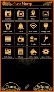 Cool Wallpaper Golden Owl Theme screenshot