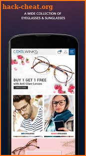 Coolwinks Eyewear - Eyeglasses & Sunglasses App screenshot