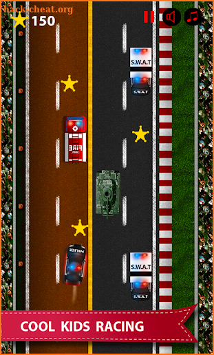 Cop car games for little kids screenshot