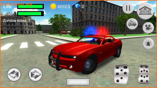 Cop simulator: Camaro patrol screenshot