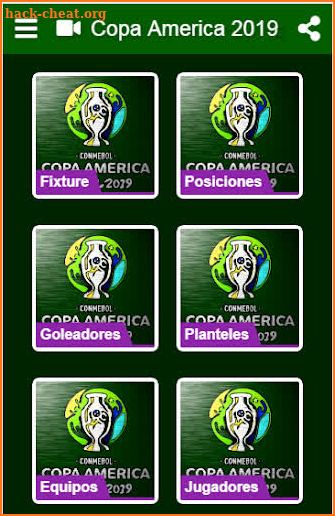 Copa América screenshot