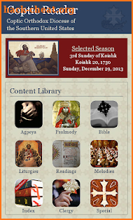 Coptic Reader screenshot