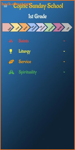 Coptic Sunday School screenshot