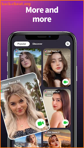 Coquet Random Video Call App screenshot