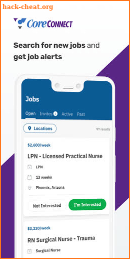 CoreConnect: Healthcare Jobs screenshot