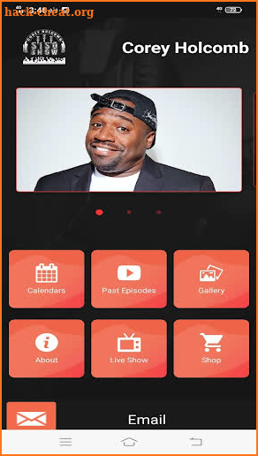 Corey Holcomb 5150 Show screenshot