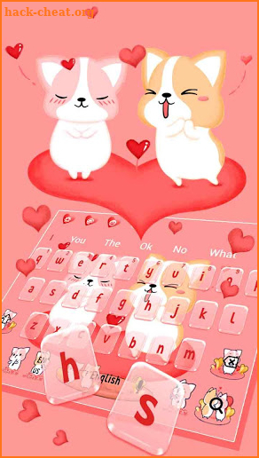 Corky Gorky Heart Keyboard screenshot