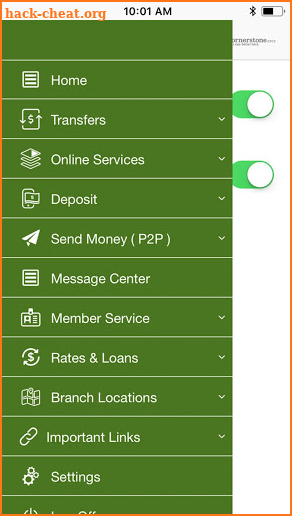 Cornerstone Community FCU screenshot