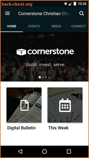 Cornerstone New Jersey screenshot