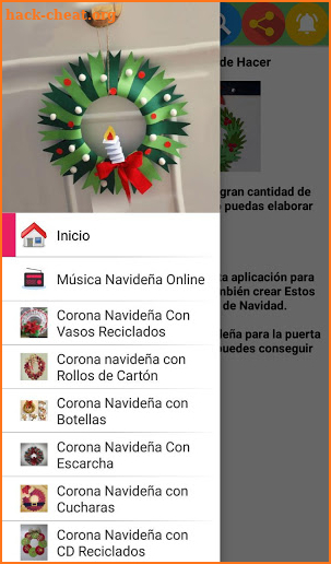 Coronas Navideñas Fáciles de Hacer screenshot