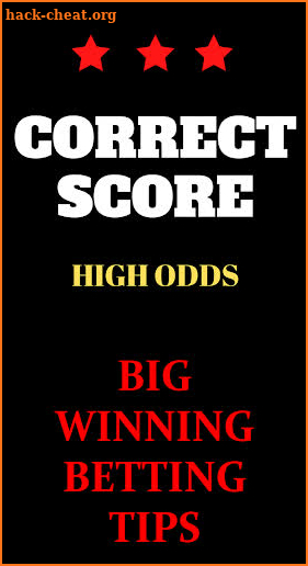 Correct Score - %100 WIN screenshot